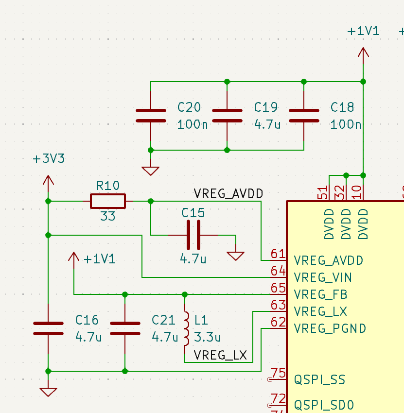 vreg support discretes schematic